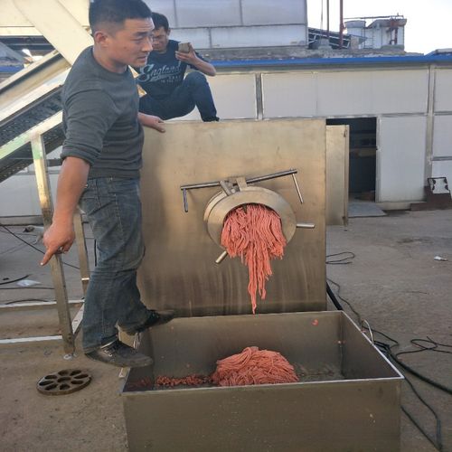 加工设备 粉条绞肉机 猪肠破碎绞肉机 配胶体磨绞肉机 现货直销 产品